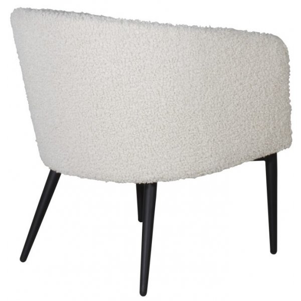 Nojatuoli luonnonvalkoinen - Bouclé Nojatuoli luonnonvalkoinen - Bouclé