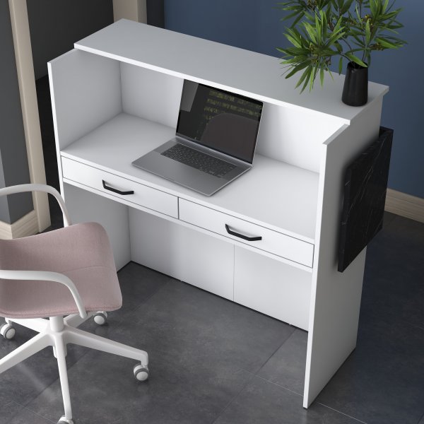 Idoran vastaanotto - Valkoinen/marmori Idoran vastaanotto - Valkoinen/marmori