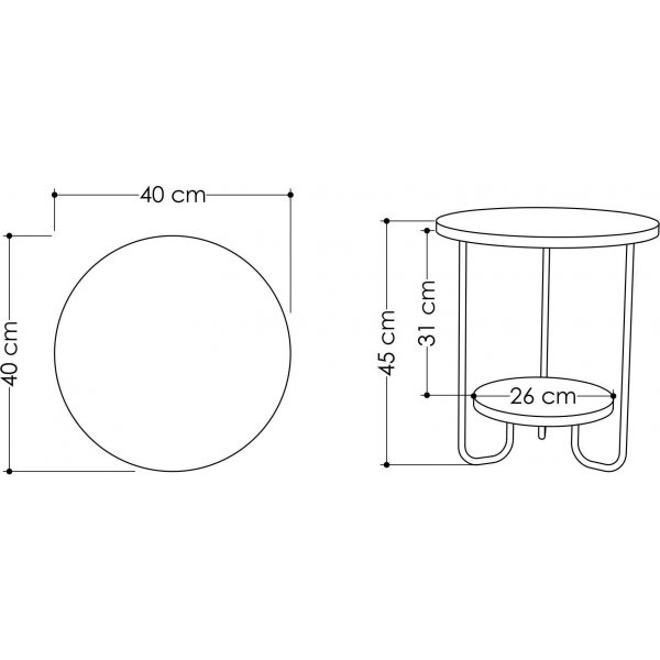 Corro-sivup�yt� 40 x 40 cm - Tummanruskea