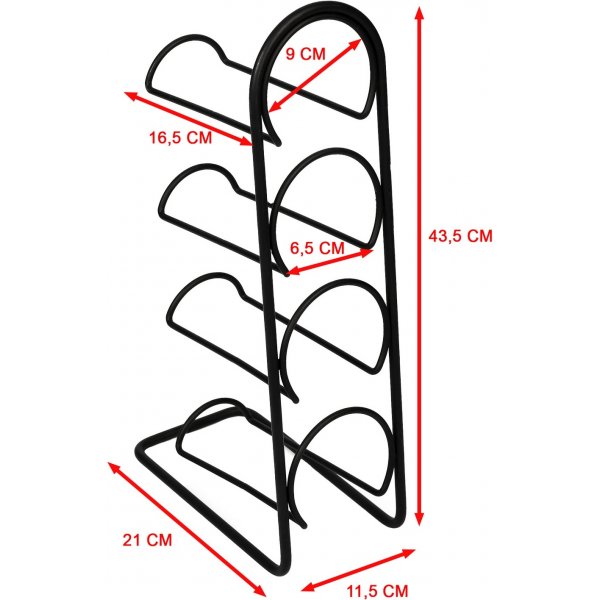 Hope viiniteline - musta Hope viiniteline - musta