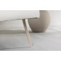 Bloom nojatuoli - White teddy/Whitewash