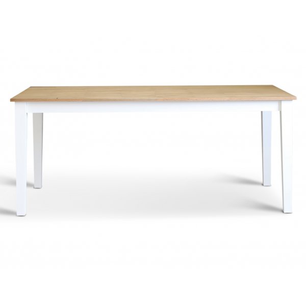 Dalaro- ruokapöytä - 180cm - Valkoinen - Öljytty Tammi Dalaro- ruokapöytä - 180cm - Valkoinen - Öljytty Tammi