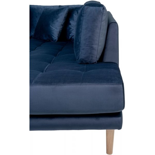 Sohva avoimella pdyll 370 cm leve - Tummansininen