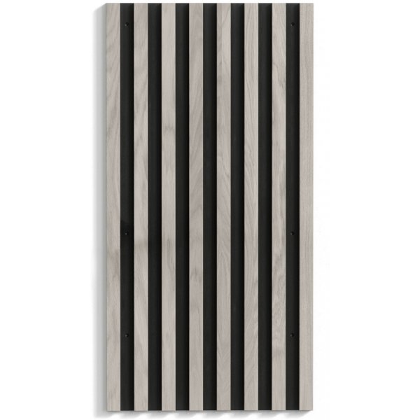 Toulon seinäpaneeli - Musta/valkaistu Toulon seinäpaneeli - Musta/valkaistu