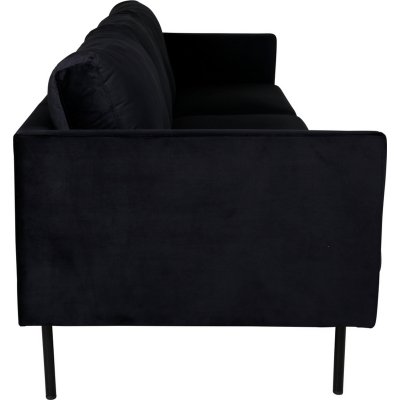 Eden 3-istuttava sohva - musta