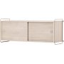 Paris-seinkaappi 48 x 122 cm - Beige/Whitewash