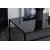 Slope sohvapyt 130x60 cm - Musta/messinki