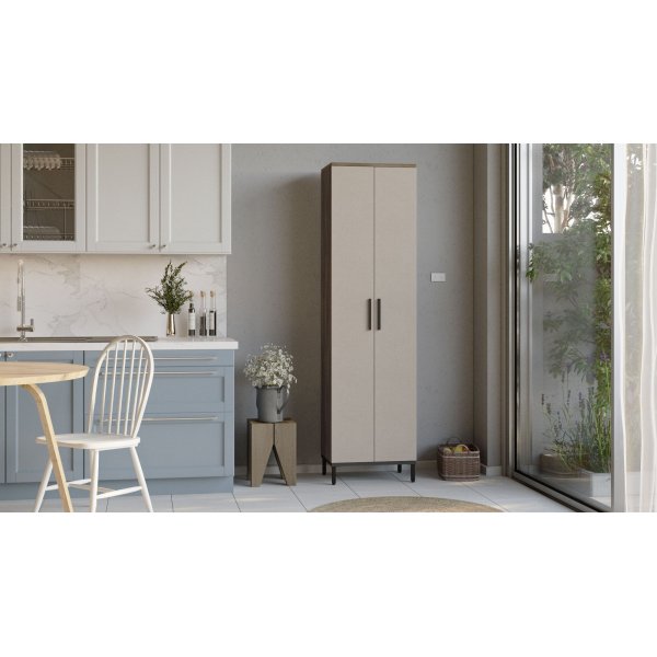 Vogue-kaappi 4 - Ruskea/antrasiitti Vogue-kaappi 4 - Ruskea/antrasiitti