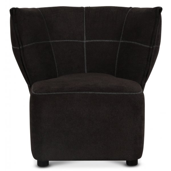 Nojatuoli Silhouet design by Troels - Tummanruskea + Huonekalujen jalat Nojatuoli Silhouet design by Troels - Tummanruskea + Huonekalujen jalat