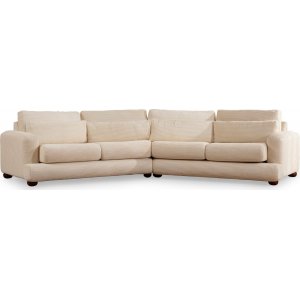 River 4-istuttava sohva vasen - beige