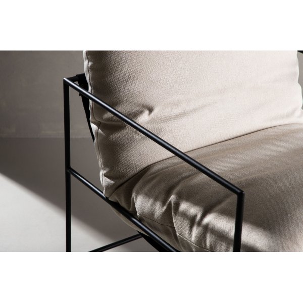 Sedalia-nojatuoli - valkoinen