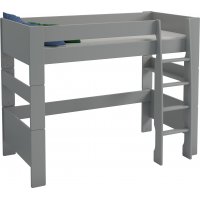Lasten parvisänky 207,5 x 111,5 x 164,5 cm - Harmaa Lasten parvisänky 207,5 x 111,5 x 164,5 cm - Harmaa