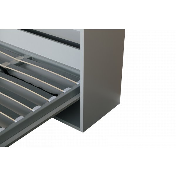 Yöpöytä 140×200 cm pystysuora - Harmaa - Compact living Yöpöytä 140×200 cm pystysuora - Harmaa - Compact living