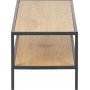 Seaford kenkhylly 32 cm - tammi/musta