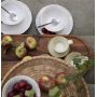 Provence ulkoiluryhm: Scottsdale pyre harmaa/valkoinen ruokapyt 112 cm sislten 4 Provence nojatuolia harmaata synteettis
