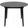 Montreux ruokapyt 115-154 x 115 cm - Musta