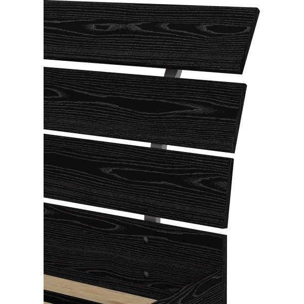 Naia-sänky 154 x 203 cm - Musta Naia-sänky 154 x 203 cm - Musta