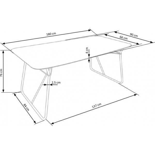 Ruokapyt Merit - Walnut