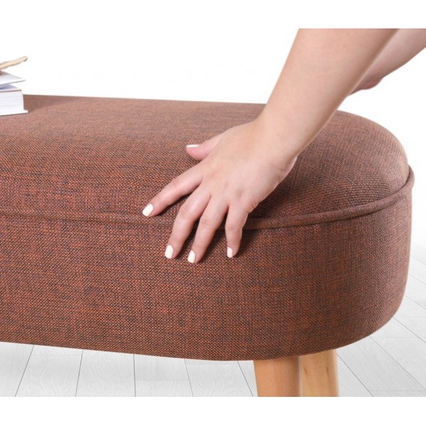 Lednok-pouf - punainen Lednok-pouf - punainen
