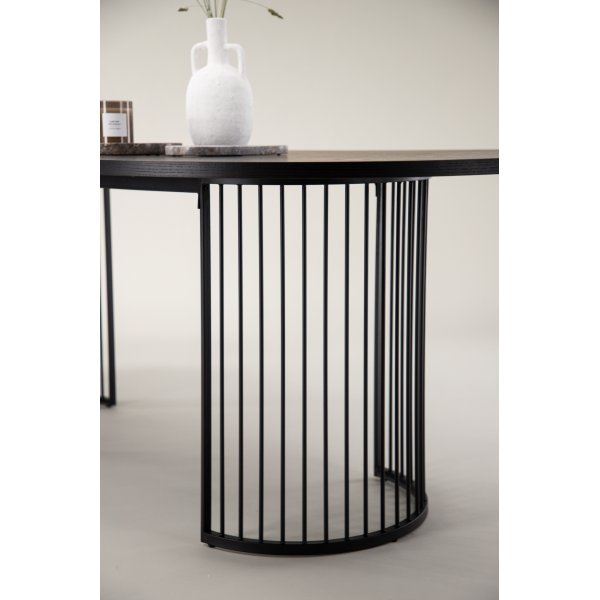 Ruokapyt 220 x 110 cm - Musta