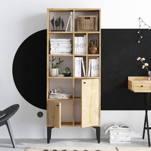 Castor kirjahylly - Sapphire tammi Castor kirjahylly - Sapphire tammi