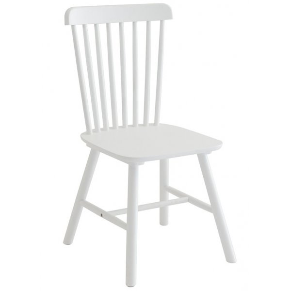 Agda-rottinkituoli valkoinen