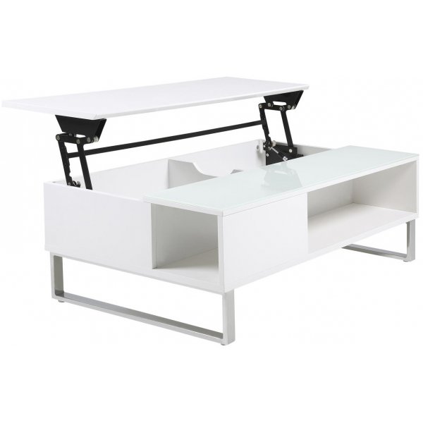 Minneapolis-sohvapöytä - Valkoinen Minneapolis-sohvapöytä - Valkoinen