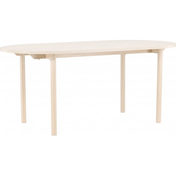 Andy ruokapyt 180 x 90 cm - Whitewash