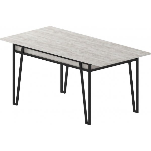 Pal ruokapöytä 132-170 cm - Valkoinen Pal ruokapöytä 132-170 cm - Valkoinen