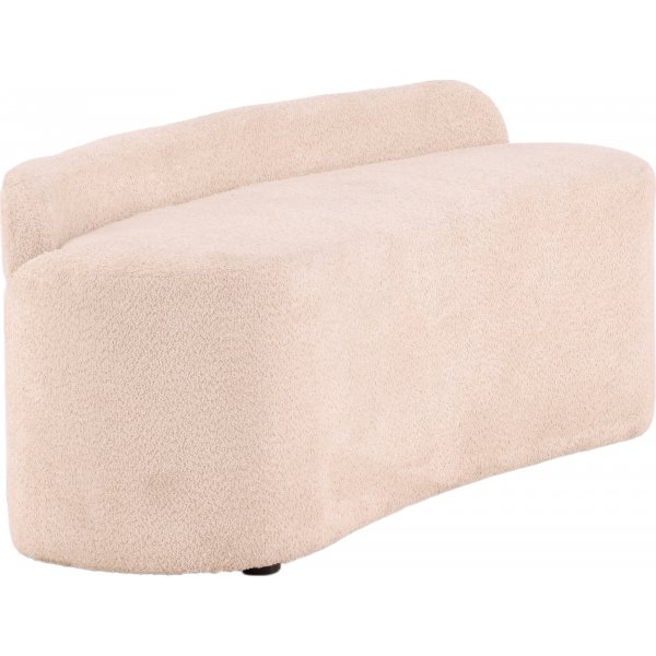 Pocatello 2 istuttava sohva - valkoinen Pocatello 2 istuttava sohva - valkoinen