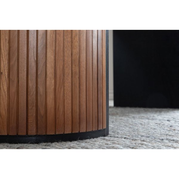 Bianca soikea ruokapöytä 200x90 cm - pähkinä Bianca soikea ruokapöytä 200x90 cm - pähkinä