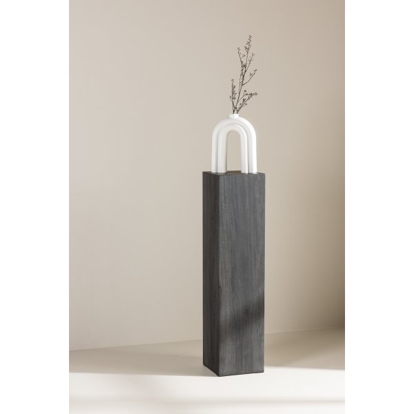 Ramsvik sivup�yt� 23 x 23 x 95 cm - Musta