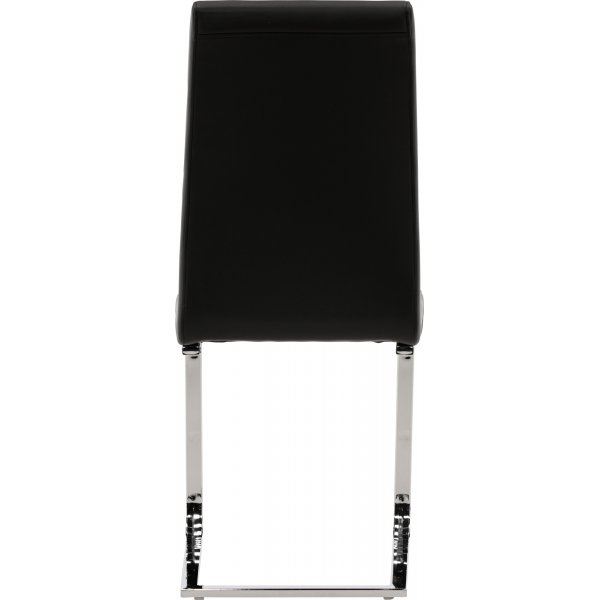 Tempo ruokapöydän tuoli - musta PU Tempo ruokapöydän tuoli - musta PU