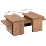 Sanctuary sohvapyt 110 x 45 cm - Mnty