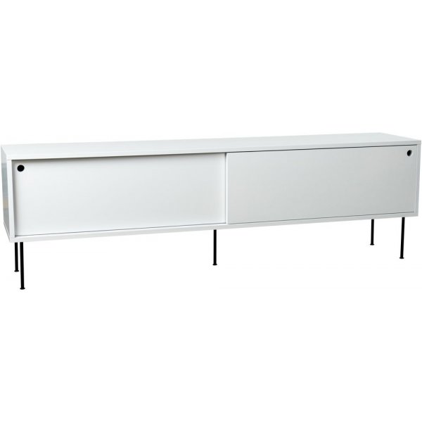 Tilava TV-taso 178 cm - Valkoinen Tilava TV-taso 178 cm - Valkoinen