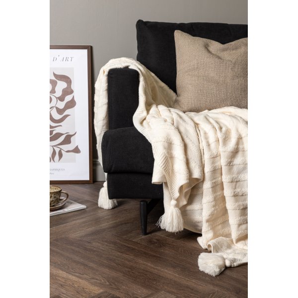 Pleedi 130x170 cm - Valkoinen Pleedi 130x170 cm - Valkoinen