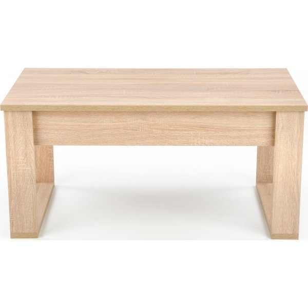 Sohvapöytä laatikoilla 110 x 60 cm vaalea tammi + Huonekalujen tekstiilien hoito Sohvapöytä laatikoilla 110 x 60 cm vaalea tammi + Huonekalujen tekstiilien hoito