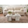Sanctuary sohvapyt 110 x 45 cm - Freesia-marmori