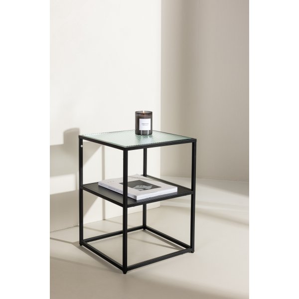 Sao Paulo sivup�yt� 40 x 40 cm - Musta