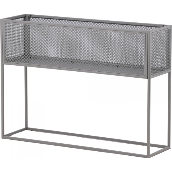 Teo kohokuviohylly - Vaaleanharmaa Teo kohokuviohylly - Vaaleanharmaa