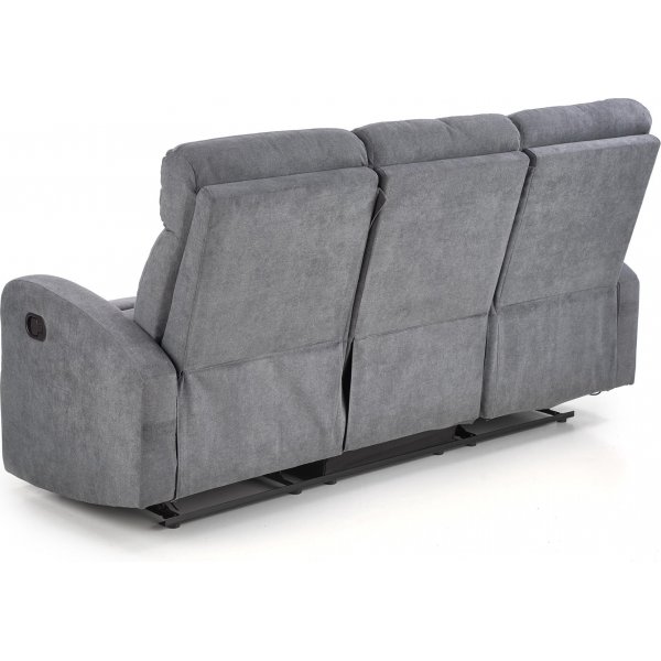 Anslo 3-istuttava leposohva - harmaa Anslo 3-istuttava leposohva - harmaa