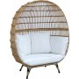 Igloo-lounge sohva rottinkia