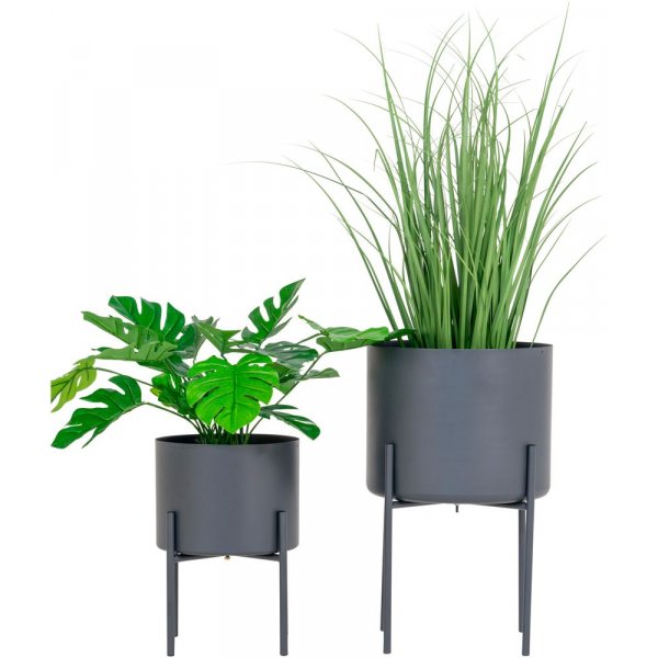 Pavia-kukkapidike - Harmaa - 2 kpl Pavia-kukkapidike - Harmaa - 2 kpl