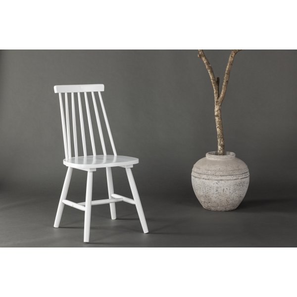 Lönneberga ruokatuoli - Valkoinen Lönneberga ruokatuoli - Valkoinen