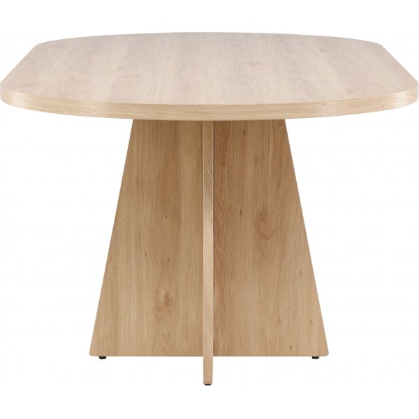 Bootcut ruokapöytä 230 x 115 cm - Whitewash Bootcut ruokapöytä 230 x 115 cm - Whitewash