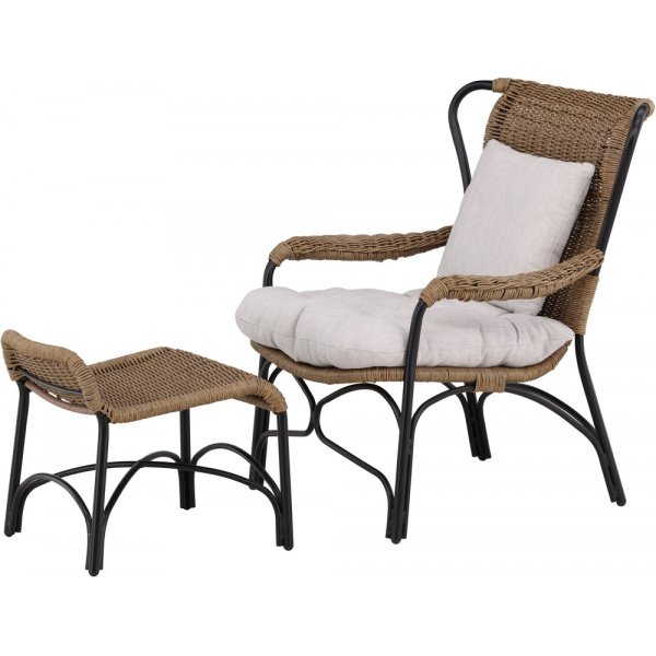 Loreto nojatuoli - musta Loreto nojatuoli - musta