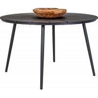 Atlanta ruokapöytä Ø120 cm - Musta Atlanta ruokapöytä Ø120 cm - Musta