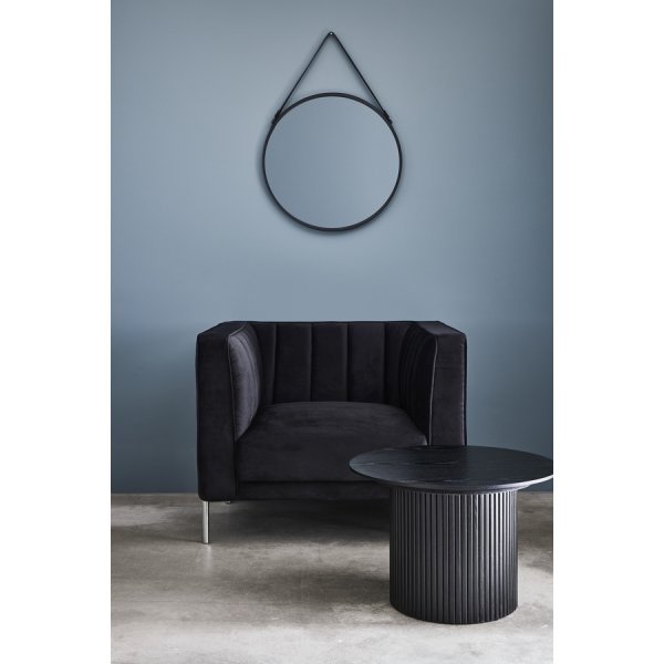 Scarlett sohvapyt 60 cm - Musta saarni