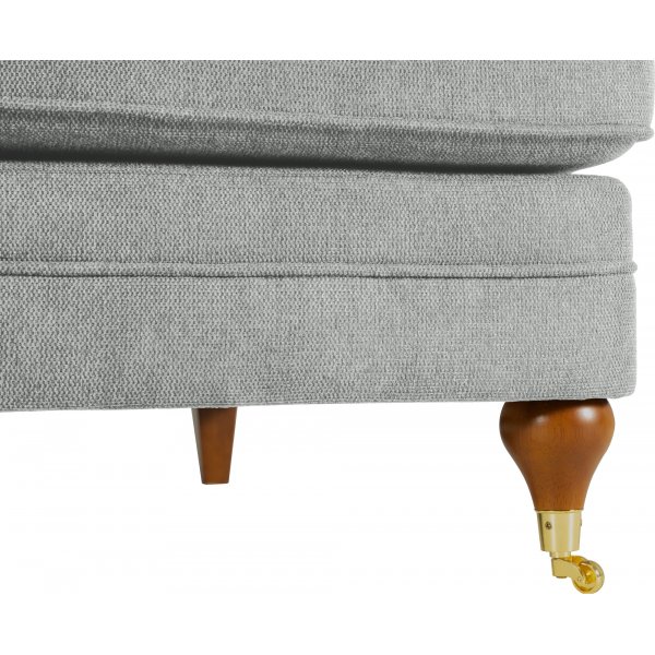 Howard Watford Deluxe -divaani - Harmaa + Huonekalujen tahranpoistoaine