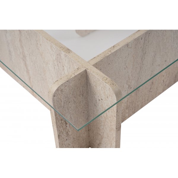 Vetrino sohvapöytä - Travertiini/marmori Vetrino sohvapöytä - Travertiini/marmori